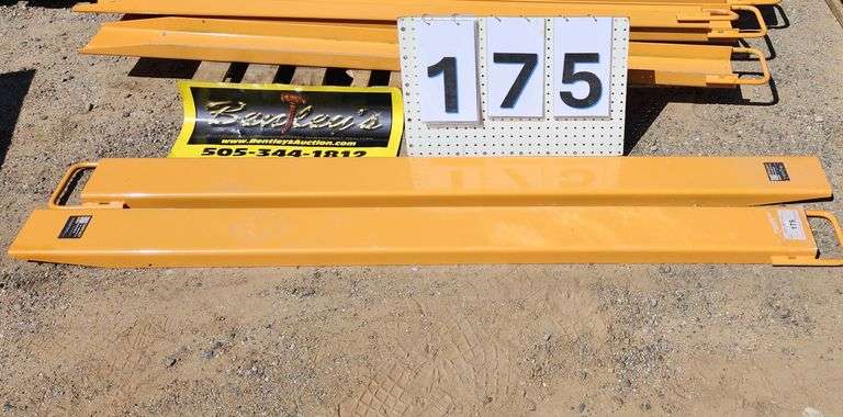 2025 WOLVERINE PALLET FORKS EXTENSIONS MODEL: EX-66-84L, 84"