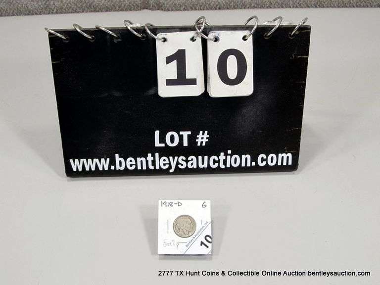 1918-D TYPE 2 BUFFALO NICKEL, FULL HORN