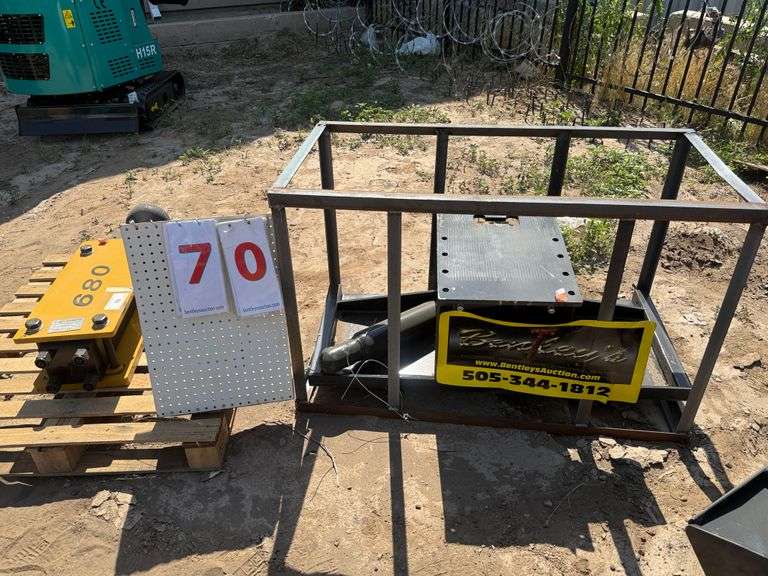 2025 CFG SKID STEER BREAKER MODEL: PD680-PZ, S/N: PD680-PZ25042702D (NO KEY)