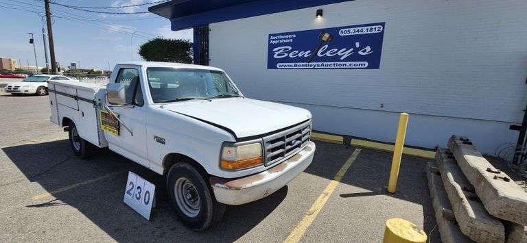 1997  FORD  F-250 PICKUP   W/ SERVICE BED  131,417 MILES