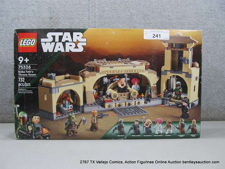 STAR WARS LEGO BOBA FETTS THRONE ROOM NO. 75326