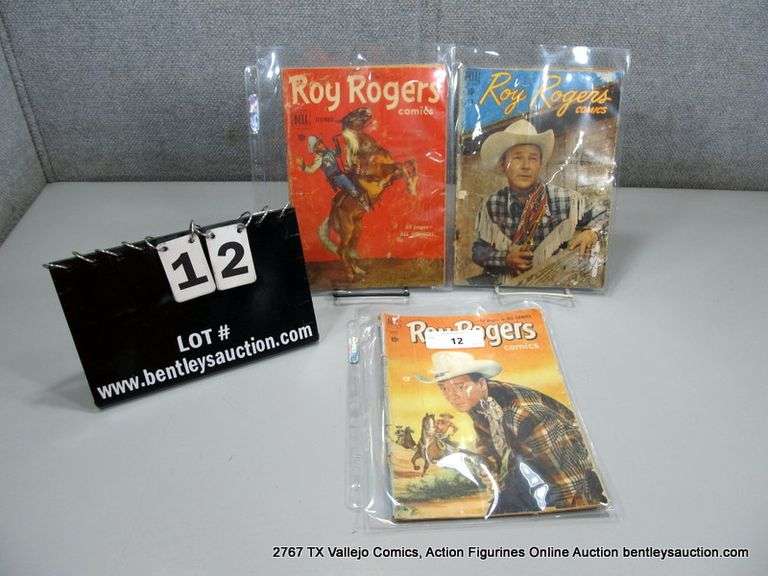 LOT: (3) 10¢ ROY ROGERS COMICS