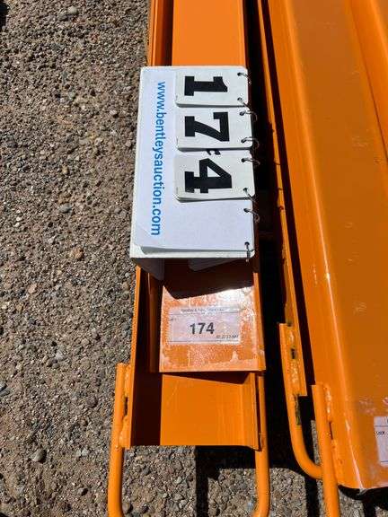 2025 WOLVERINE PALLET FORKS EXTENSIONS MODEL: EX-66-84L, 84"