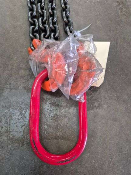 2024/2025 7' DOUBLE LEGS LIFTING CHAIN SLING 5/16" 7' MODEL: LHR-G80,