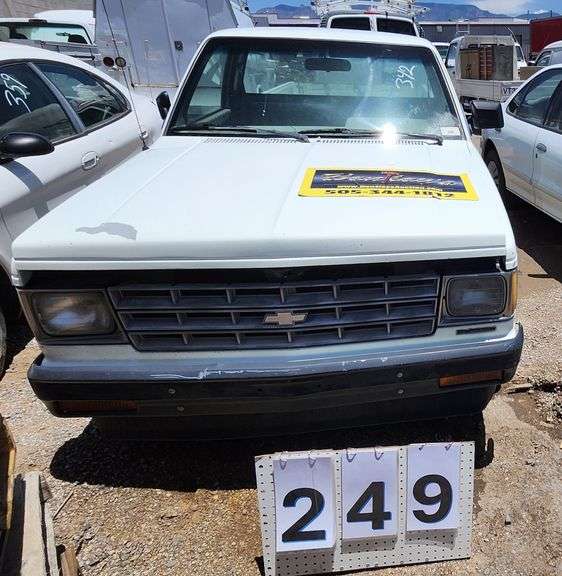 1987  CHEVROLET  S-10  1/2 TON  PICKUP  151,435 MILES