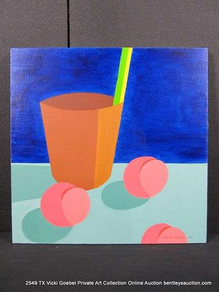 PEACHES & VASE