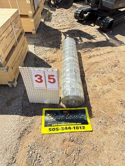 2025 KJ HOT DIP GALVANIZED WELDED WIRE MESH MODEL: K0520, 5' X 66'