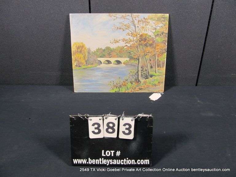 BRIDGE OVER THE RIVER: "DES PLAINES RIVER"