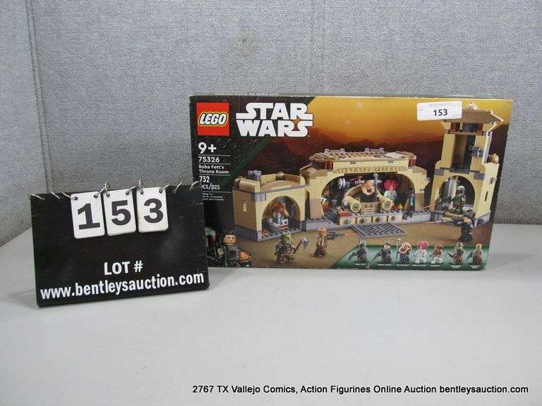 STAR WARS LEGO SET #75326 BOBA FETTS THROW ROOM