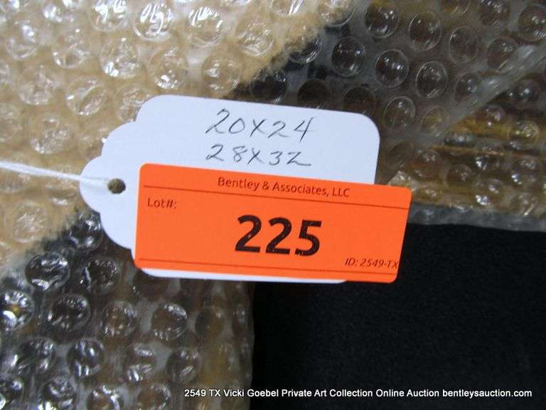GOLD PAINTED, CARVED ORNATE WOODEN FRAME - (WRAPPED IN BUBBLE WRAP) 28 X 32