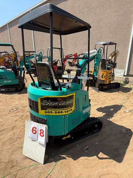 2025 CFG MINI EXCAVATOR MODEL: H15R - 420CC GAS ENGINE, S/N: H15R20250429E0000 (KEY)
