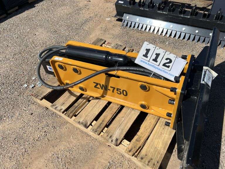 2025 WOLVERINE SKID STEER CONCRETE BREAKER ATTACHMENT MODEL: CB-11-750F