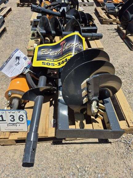 2025 WOLVERINE SKID STEER AUGER DRIVE & BIT ATTACHMENT MODEL: ADB-13-1218R,