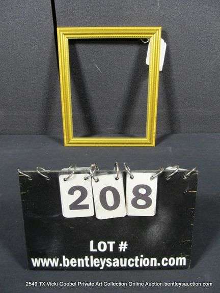 GOLD METAL FRAME 10 X 12