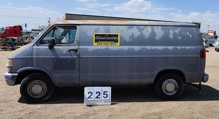 1996  DODGE  RAM  CARGO VAN  150,305 MILES