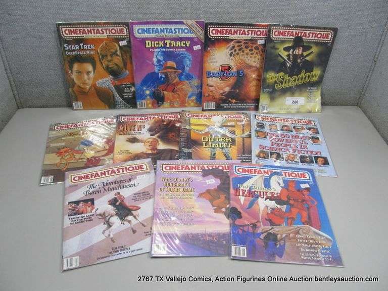 LOT: (11) CINEFANTASTIQUE COMICS