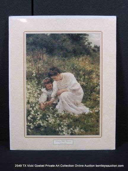 "PICKING WILD FLOWERS"
