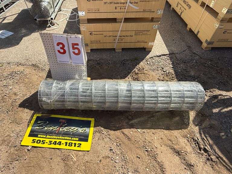 2025 KJ HOT DIP GALVANIZED WELDED WIRE MESH MODEL: K0520, 5' X 66'