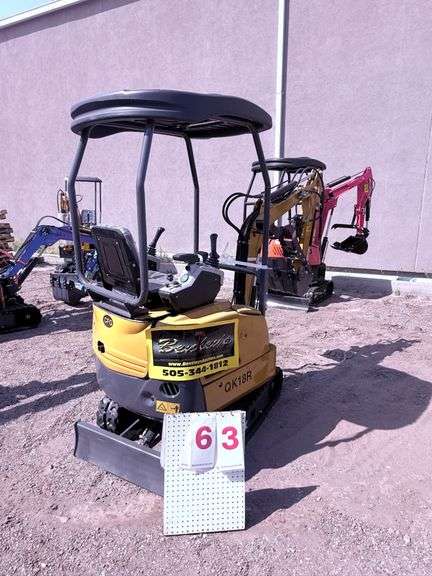 2025 CFG MINI EXCAVATOR MODEL: QK18R - RATO GASOLINE ENGINE, S/N: QK18R202505010122 (KEY)