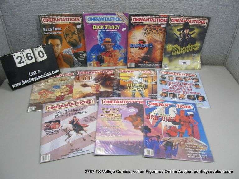 LOT: (11) CINEFANTASTIQUE COMICS