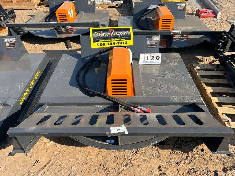 2025 WOLVERINE SKID STEER BRUSH CUTTER ATTACHMENT MODEL: BC-13-72W, 72"