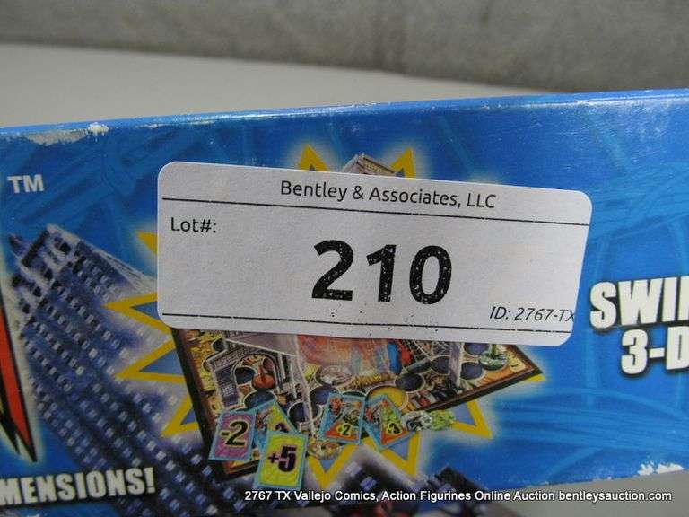 LOT: (2) SPIDERMAN BOARD GAMES MONOPOLY/SWING INTO ACTION