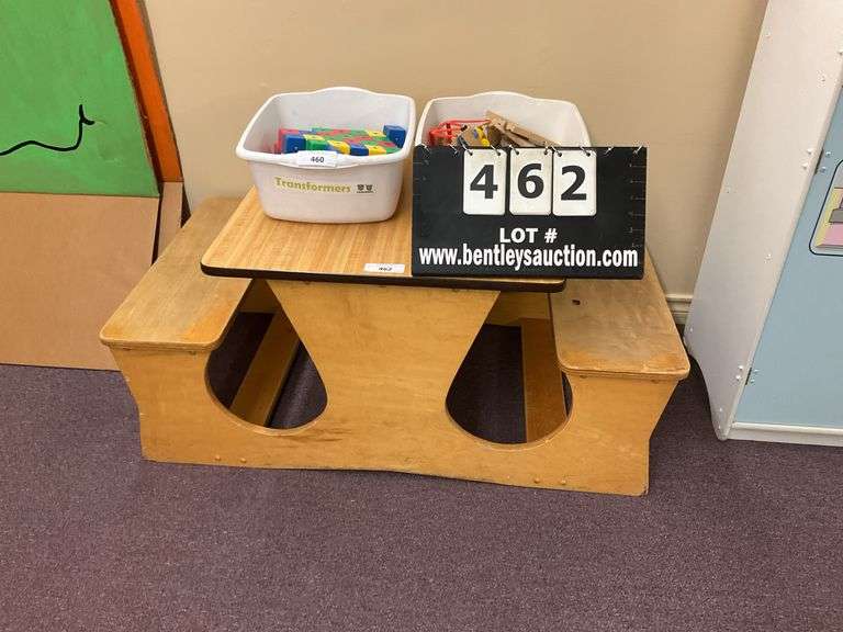 KAPLAN WOOD CHILDS PLAY PICNIC TABLE