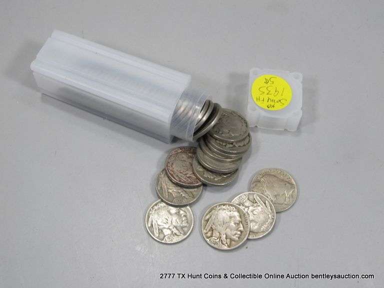 ROLL: 1935 BUFFALO NICKELS (QTY: 40)