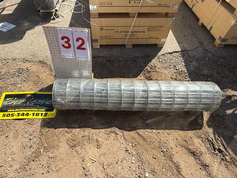 2025 KJ HOT DIP GALVANIZED WELDED WIRE MESH MODEL: K0520, 5' X 66'