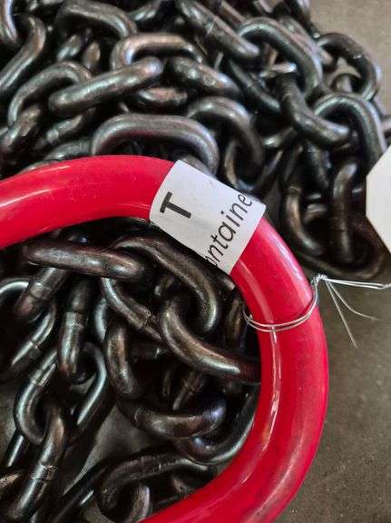 2024/2025 7' DOUBLE LEGS LIFTING CHAIN SLING 5/16" 7' MODEL: LHR-G80,