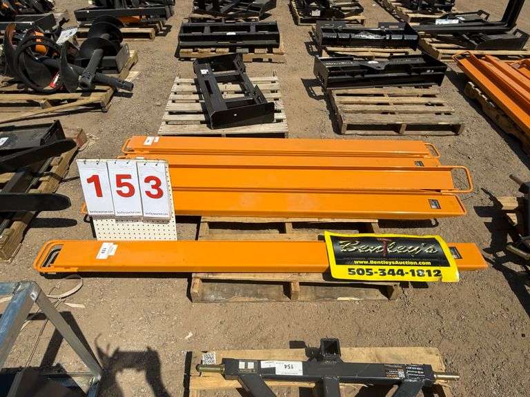 2025 WOLVERINE PALLET FORKS EXTENSIONS MODEL: EX-66-78L, 78"