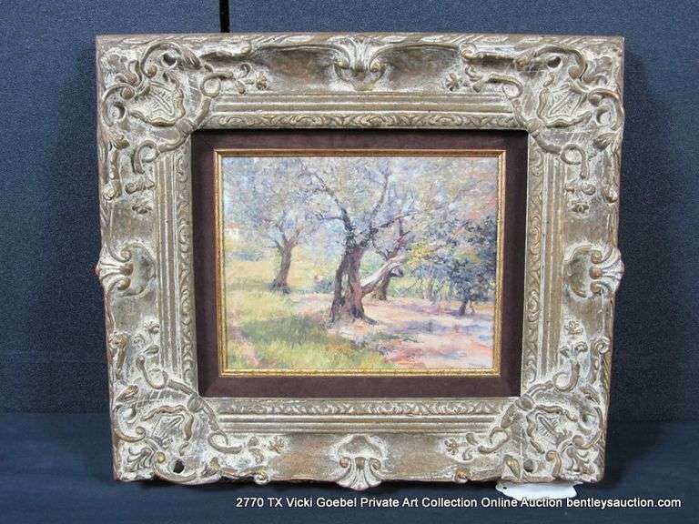 GARDEN PATH AMONG TREES 16 X 18