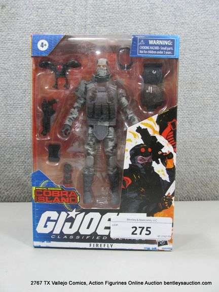 HASBORO G.I. JOE COBRA ISLAND "FIREFLY" FIGURE