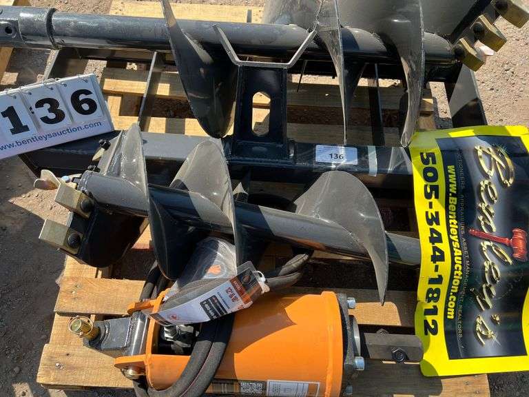 2025 WOLVERINE SKID STEER AUGER DRIVE & BIT ATTACHMENT MODEL: ADB-13-1218R,