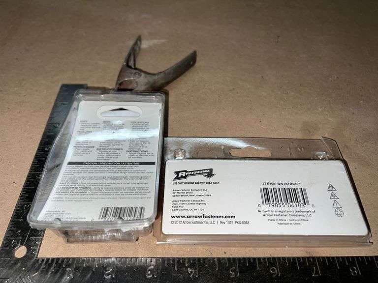 BRAD NAILS & RACK - Bentley & Associates, LLC