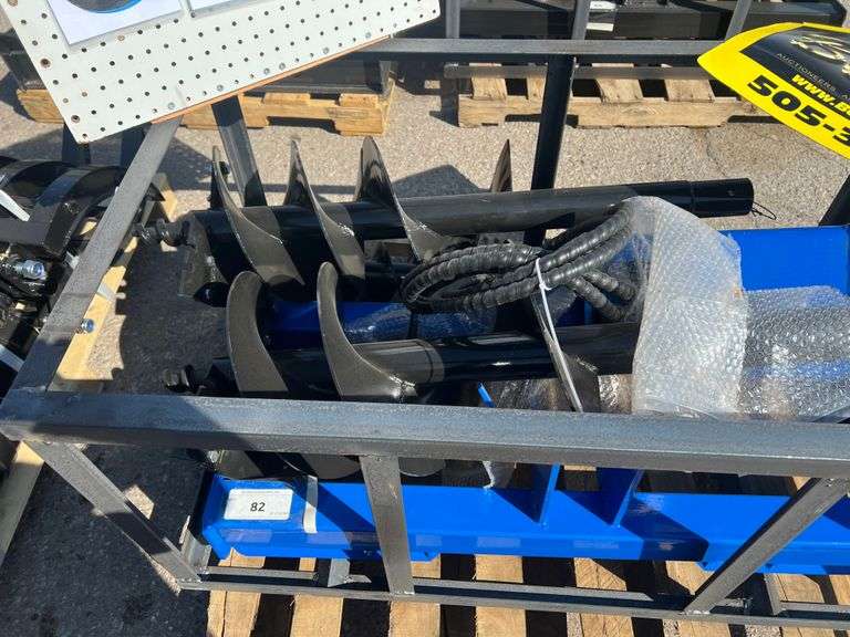 2025 CFG SKID STEER AUGER MODEL: SSECAG-Y WITH 3 BITS - 6", 12", 14" AUGERS, S/N: SSECAG-Y25042801F