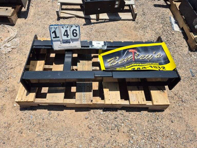 2025 WOLVERINE SKID STEER PALLET FORK FRAME MODEL: PFF2-13-45W