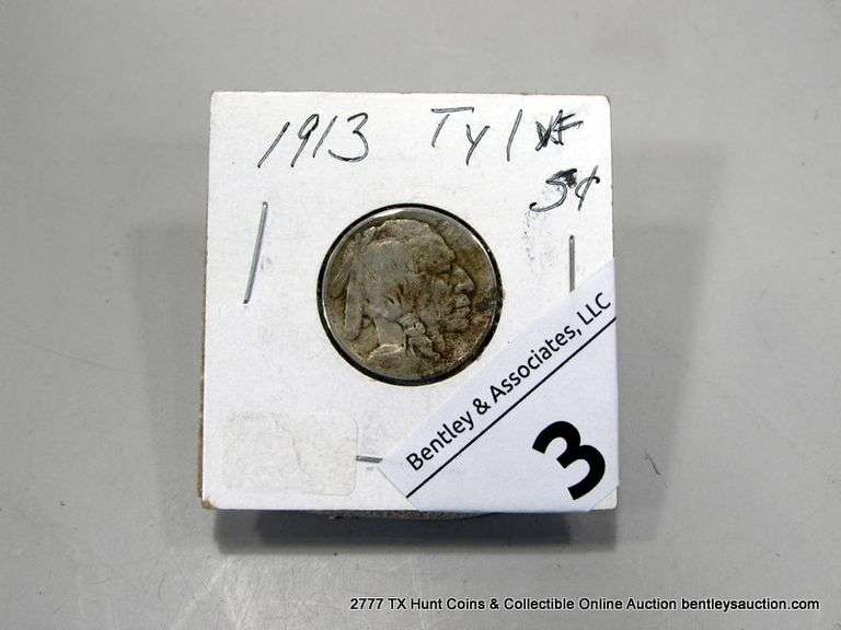 1913 TYPE 1 BUFFALO NICKEL