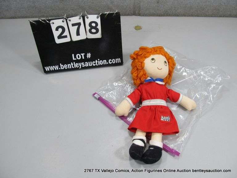 RETRO 1982 LITTLE ORPHAN ANNIE RAG DOLL