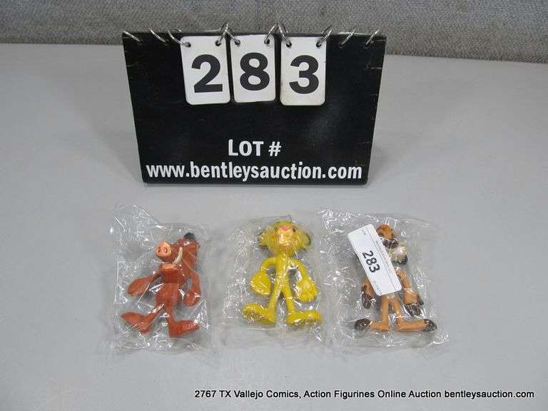 2004 KELLOGS WALK DISNEY LION KING BENDIN FRIENDS (LOT: 3)