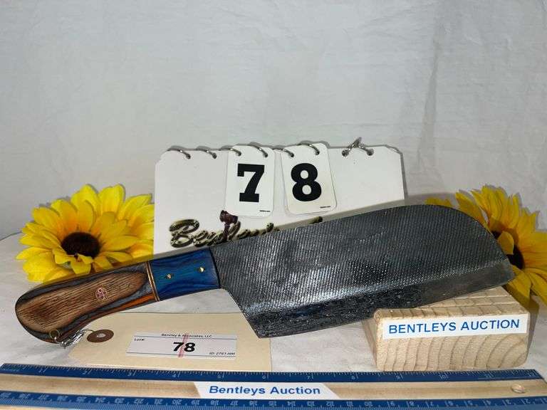 KNIFE WITHOUT SHEATH, 12" TOTAL LENGTH
