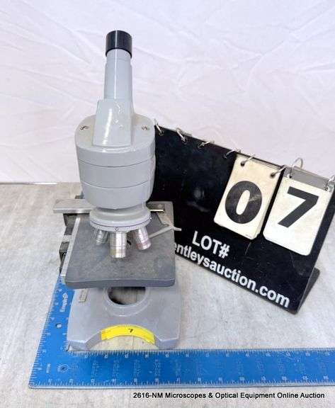AMERICAN OPTICAL CORP. MICROSCOPE - FIFTY