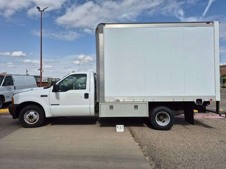 2001  FORD  F-350  BOX TRUCK  144,633 MILES