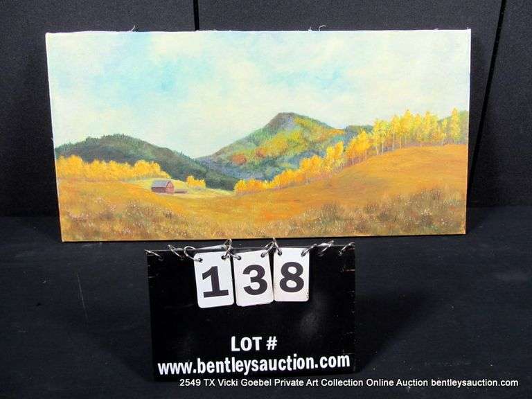 HILL LANDSCAPE IN AUTUMN