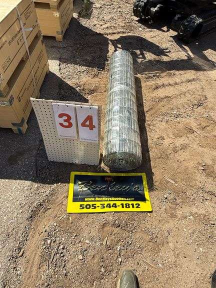 2025 KJ HOT DIP GALVANIZED WELDED WIRE MESH MODEL: K0520, 5' X 66'