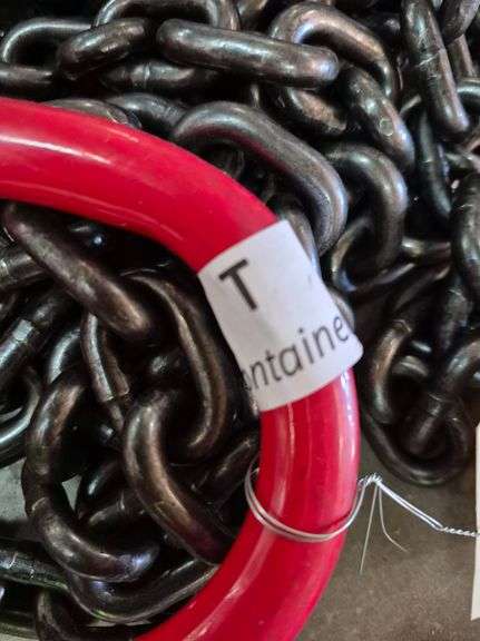 2024/2025 7' DOUBLE LEGS LIFTING CHAIN SLING 5/16" 7' MODEL: LHR-G80,