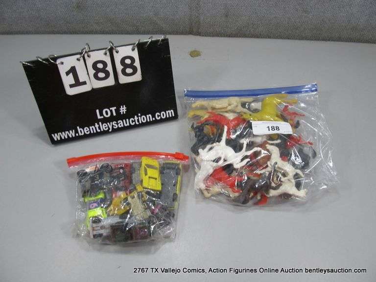 BAG: ASSORTED COWBOYS & INDIANS VINTAGE SET