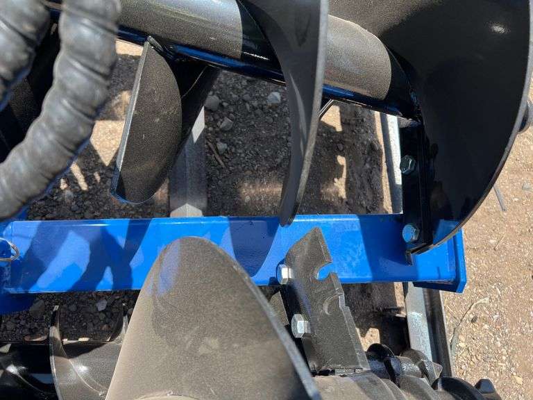 2024/2025 AGT SKID STEER AUGER MODEL: SSECAG-Y WITH 3 BITS - 6", 12", 14" AUGERS,
