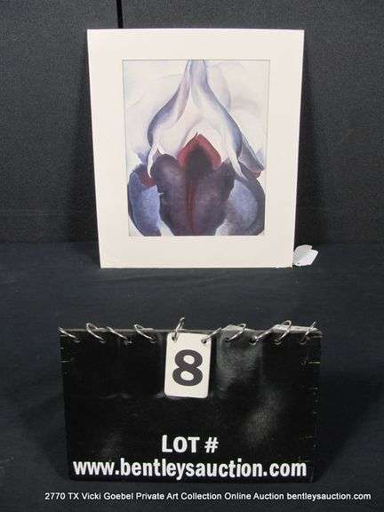 "BLACK IRIS" 14 X 16