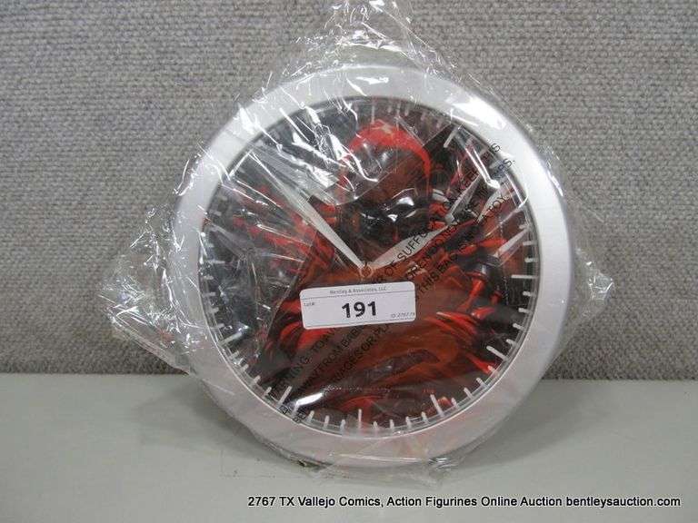 MARVEL DEAD POOL CLOCK